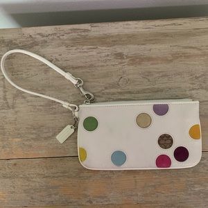 Coach Bags - Coach White Wristlet Coach Bags - Coach White Wristlet